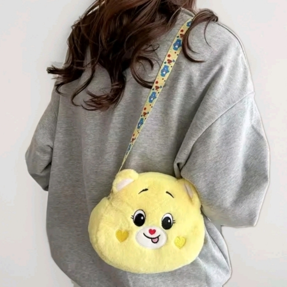 Plush Care Bear Mini Bag